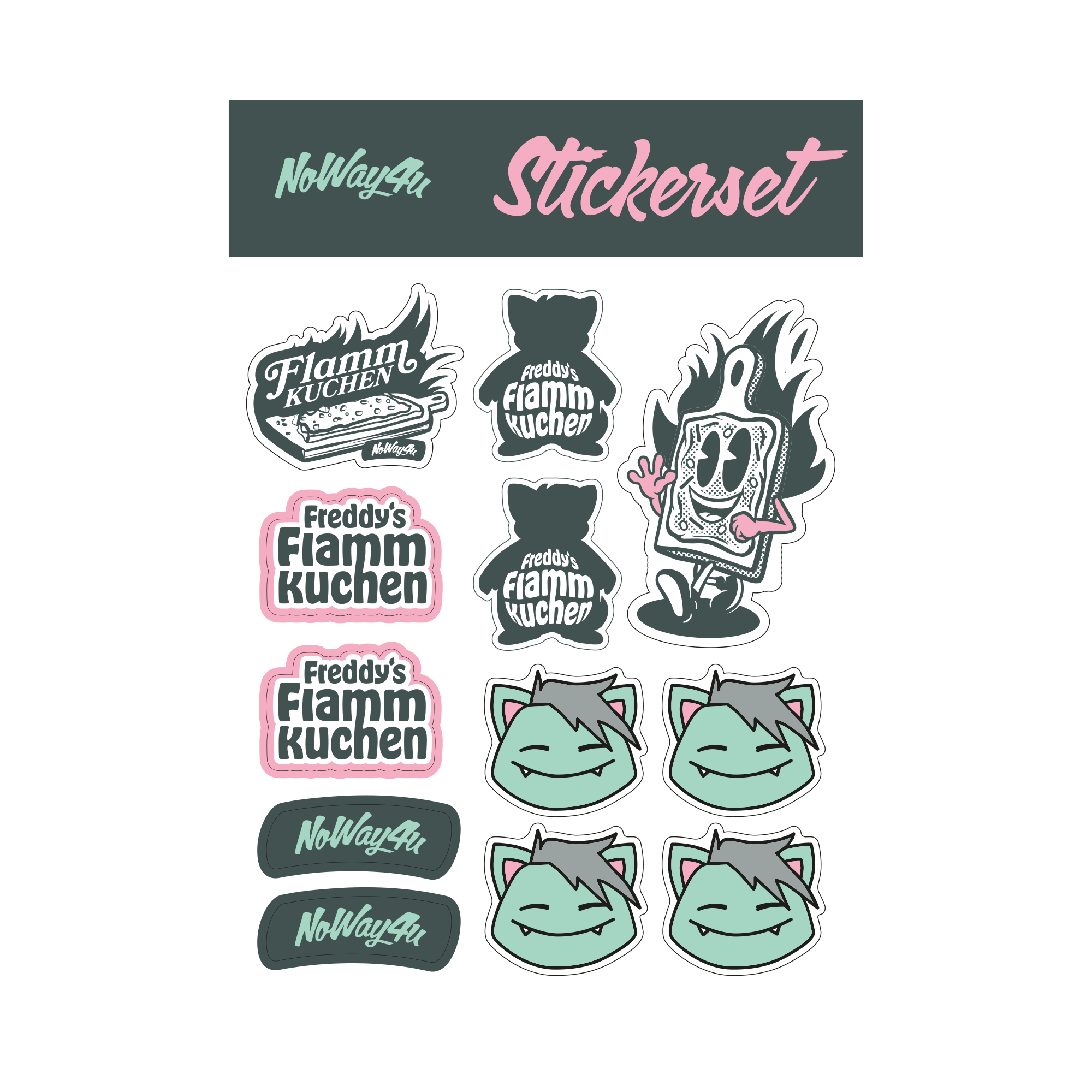 NoWay4U Freddys Best Aufkleber 278539