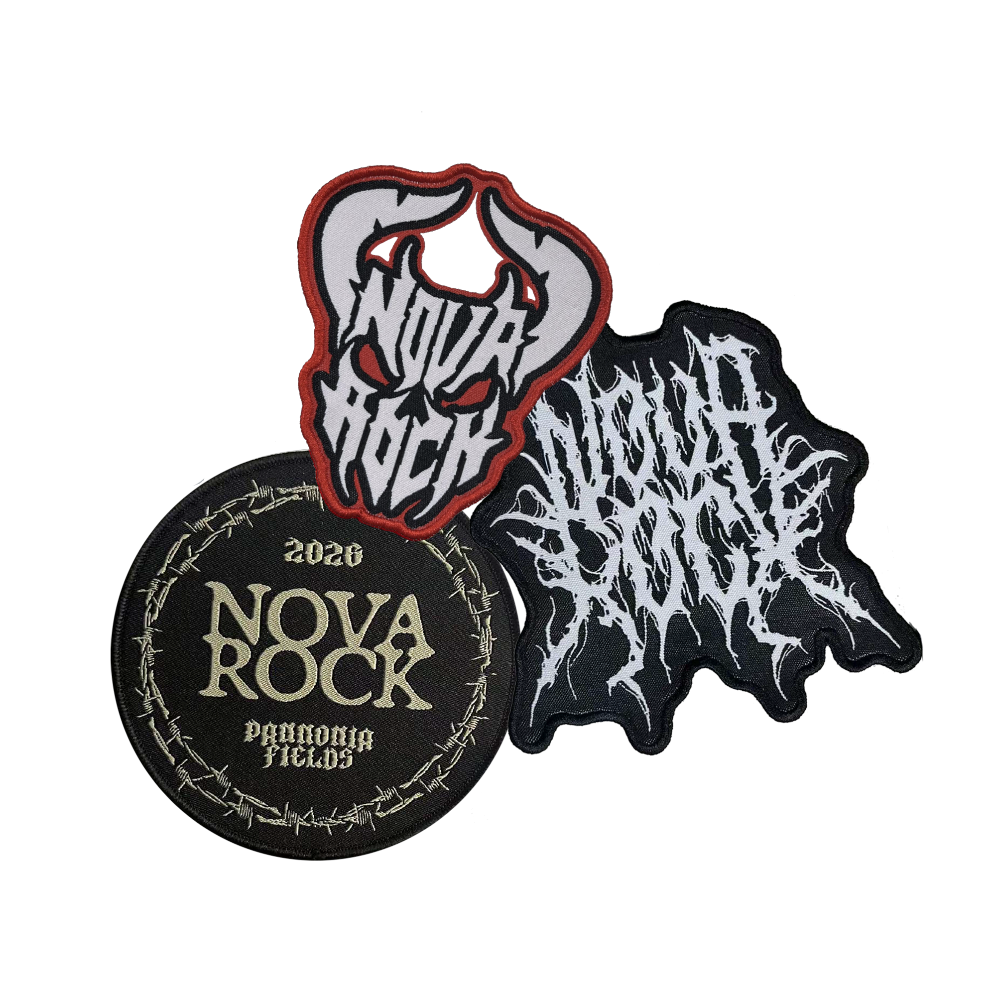 Nova Rock Festival 3er Patch Set Patch 441737