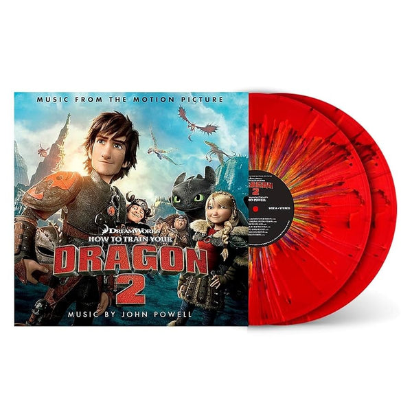 John Powell - How To Train Your Dragon 2 (Red Splatter 2LP Vinyl - RSD 2023)
