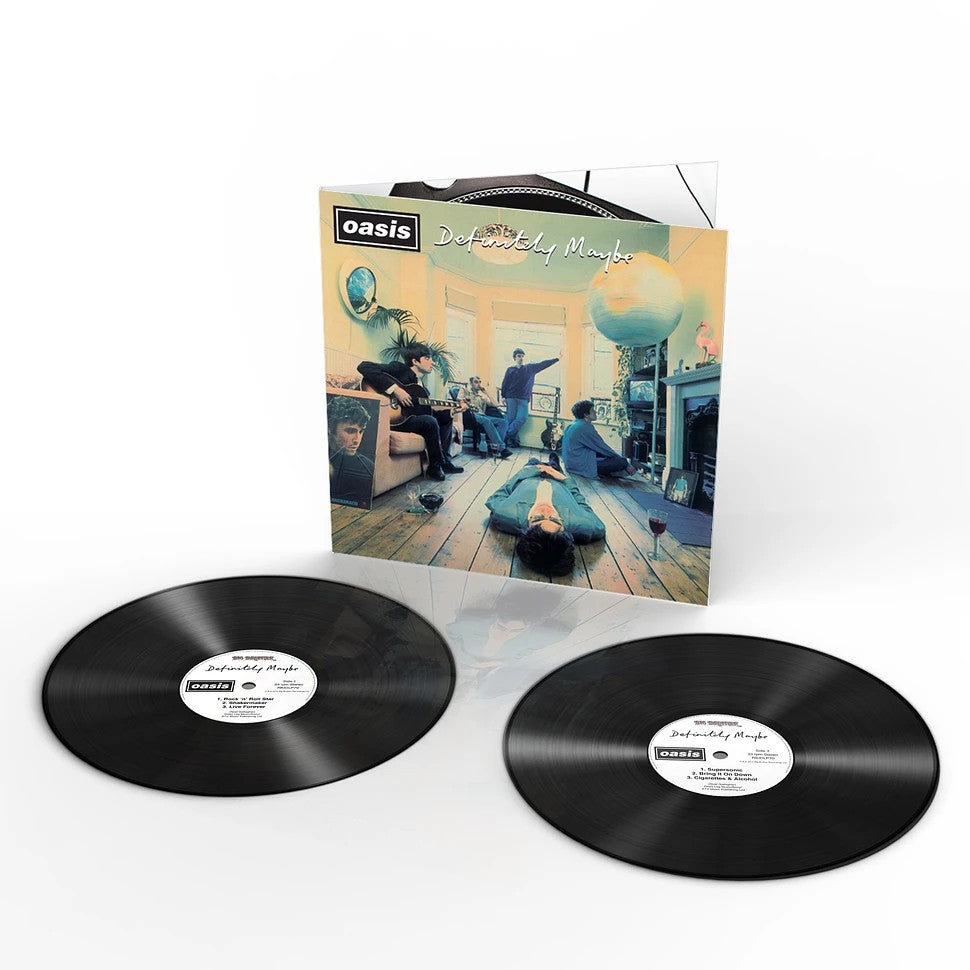 Oasis Definitely Maybe Vinyl 2LP - Remastered + Bonus 424406