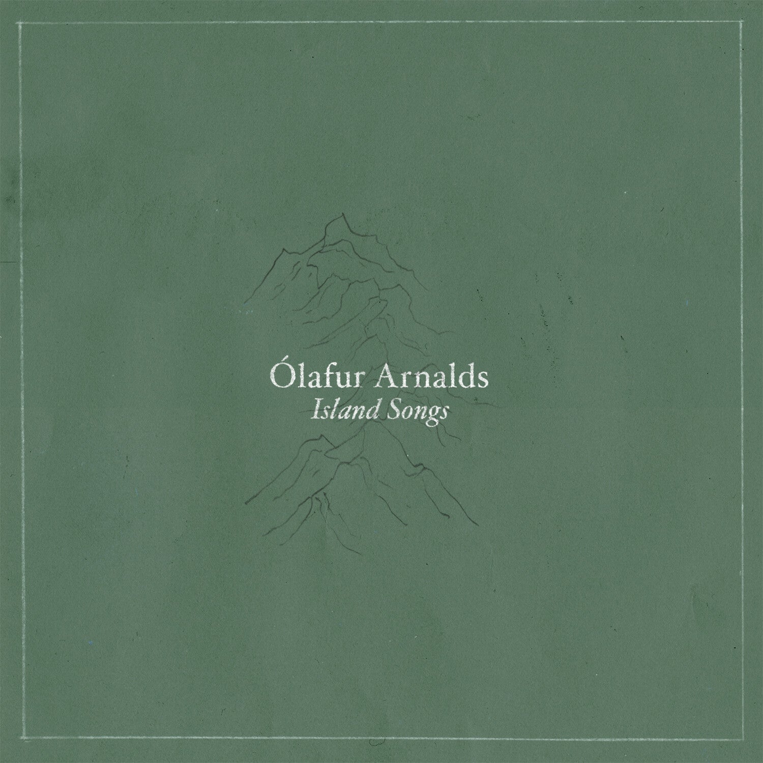 Olafur Arnalds Island Songs LP - Green Coloured Vinyl 365002
