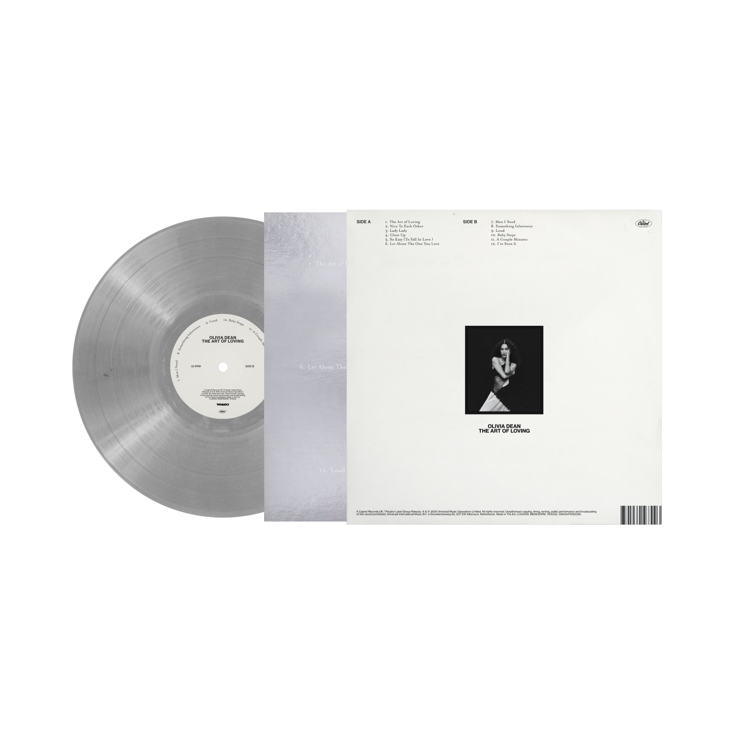 Olivia Dean The Art of Loving 1 Year Anniversary Edition Silver Vinyl 458681