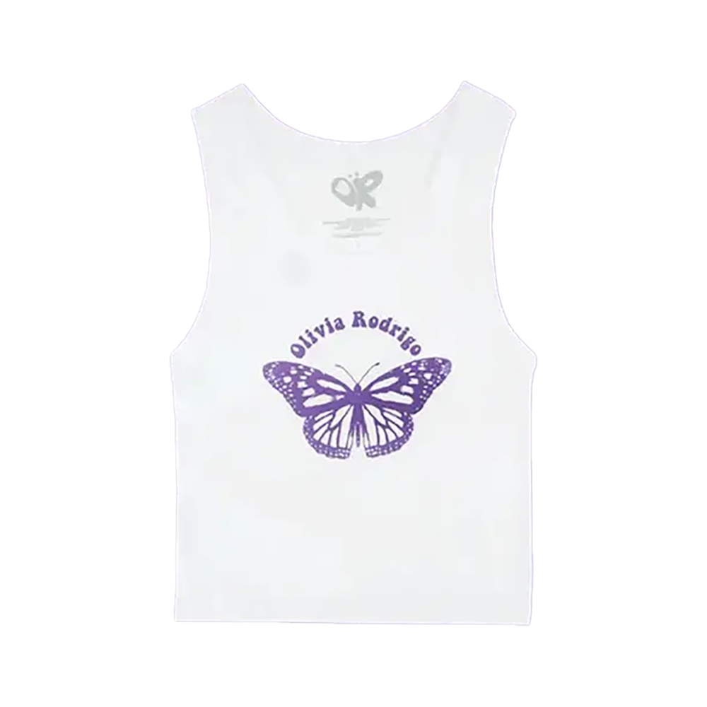Olivia Rodrigo GUTS baby tank - white BABY TANK 404758