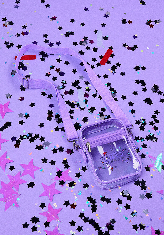 Olivia Rodrigo GUTS world tour  transparente Tasche 366854