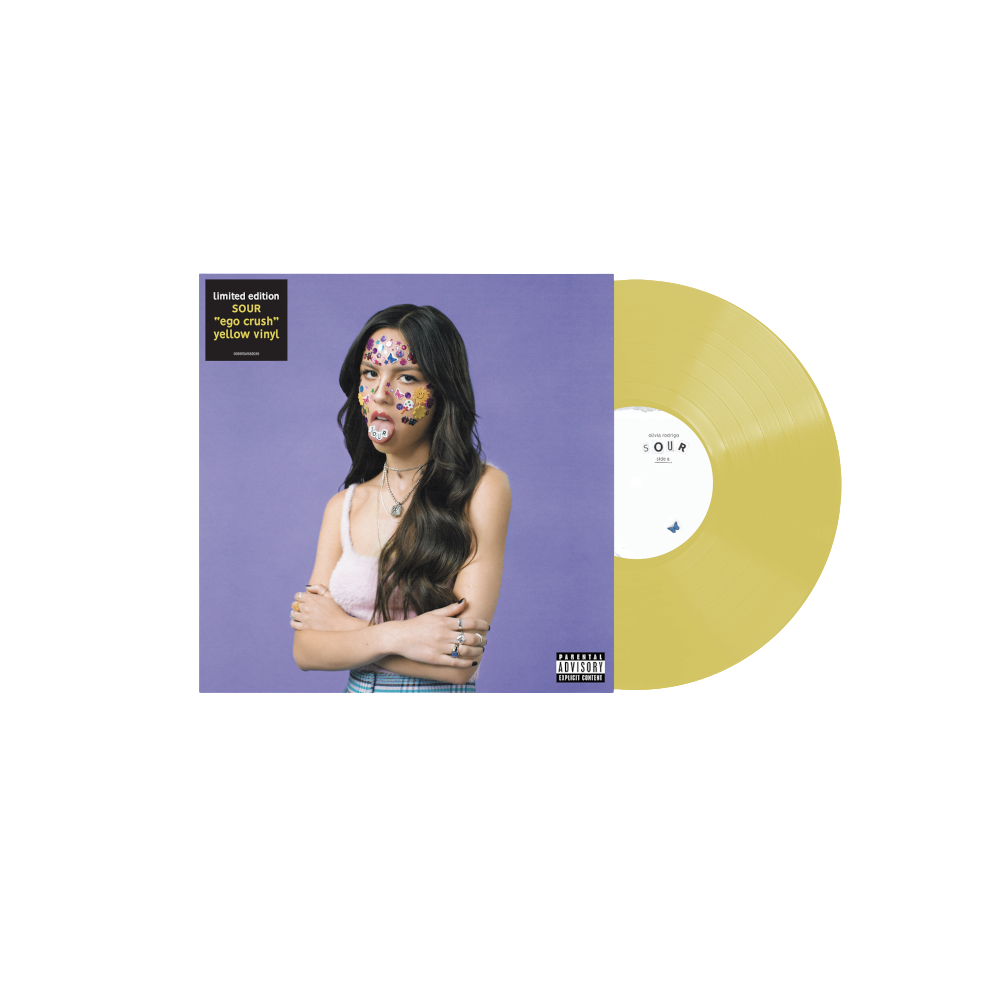Olivia Rodrigo SOUR (ego crush yellow vinyl) Vinyl 461835