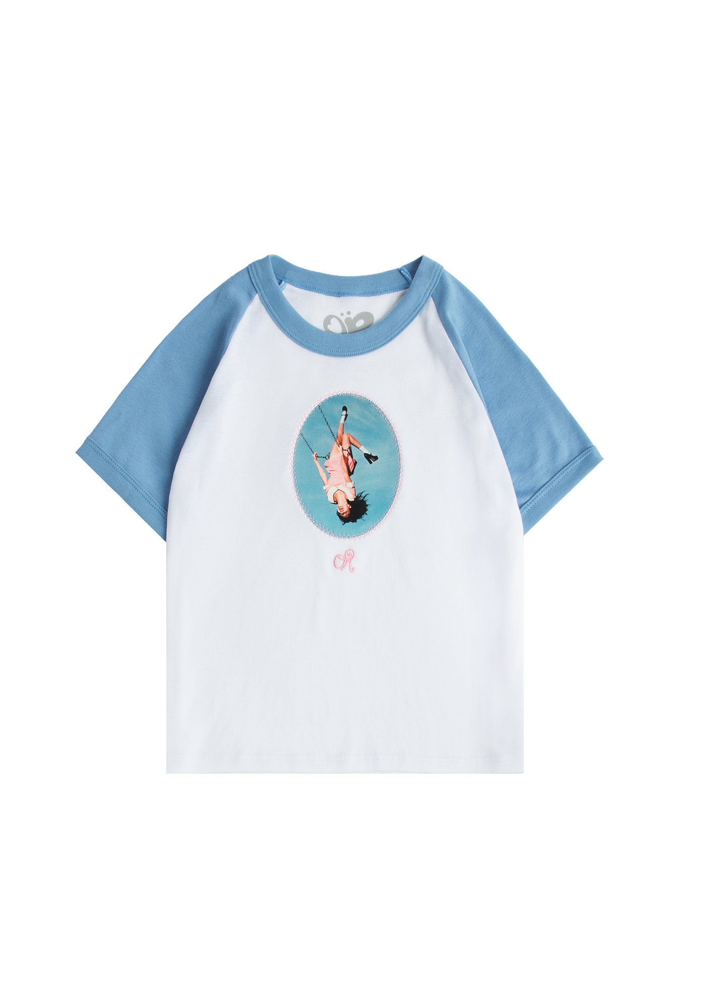 Olivia Rodrigo album cover stitched women's baby cropped raglan cropped T-Shirt 449976