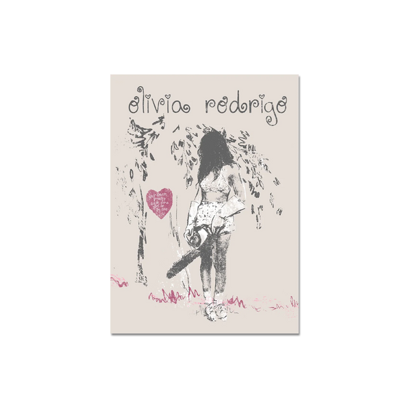 Olivia Rodrigo - chainsaw poster (Poster)