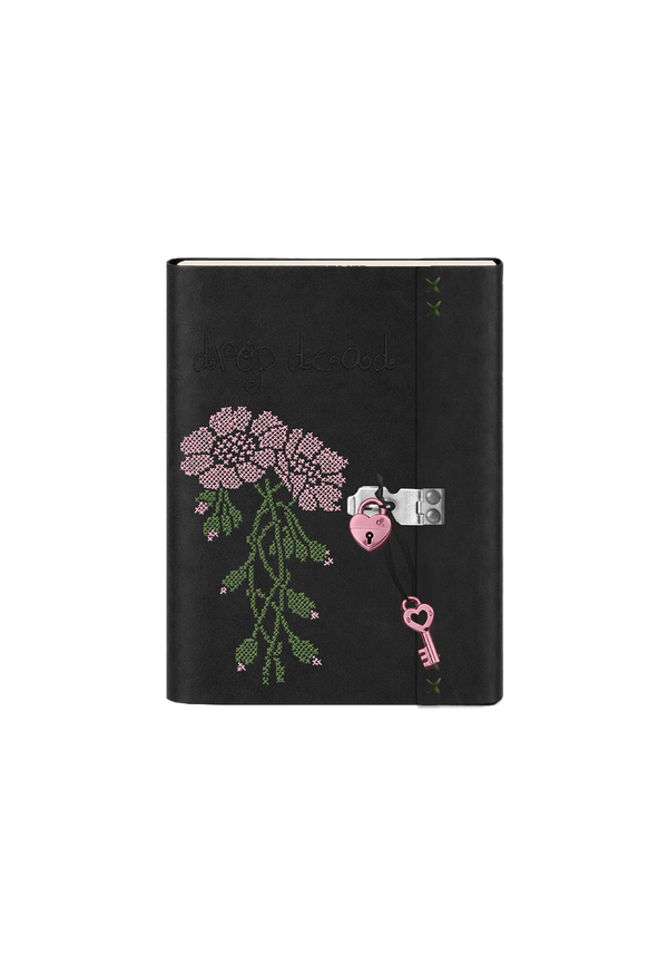Olivia Rodrigo - drop dead heart keyed padlock journal (Notizbuch)