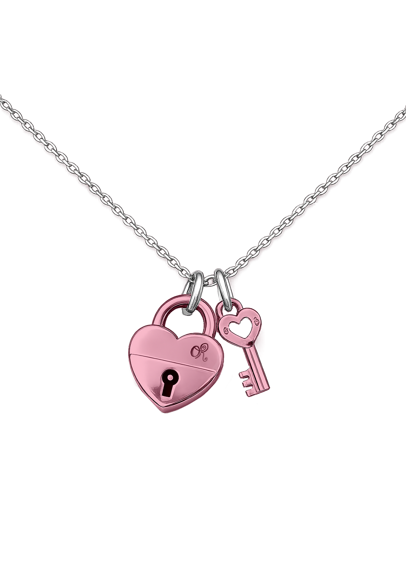 Olivia Rodrigo drop dead heart keyed padlock necklace Halsschmuck 442705