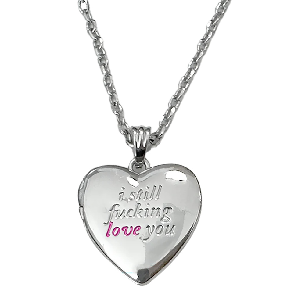 Olivia Rodrigo i still fucking love you locket Halsschmuck 433057