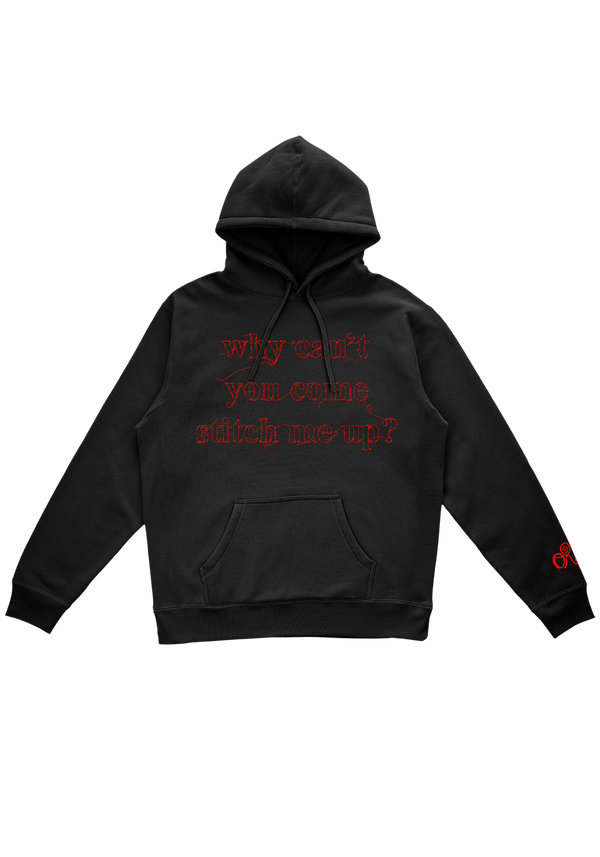 Olivia Rodrigo - stitch me up embroidered hoodie (Hoodie)
