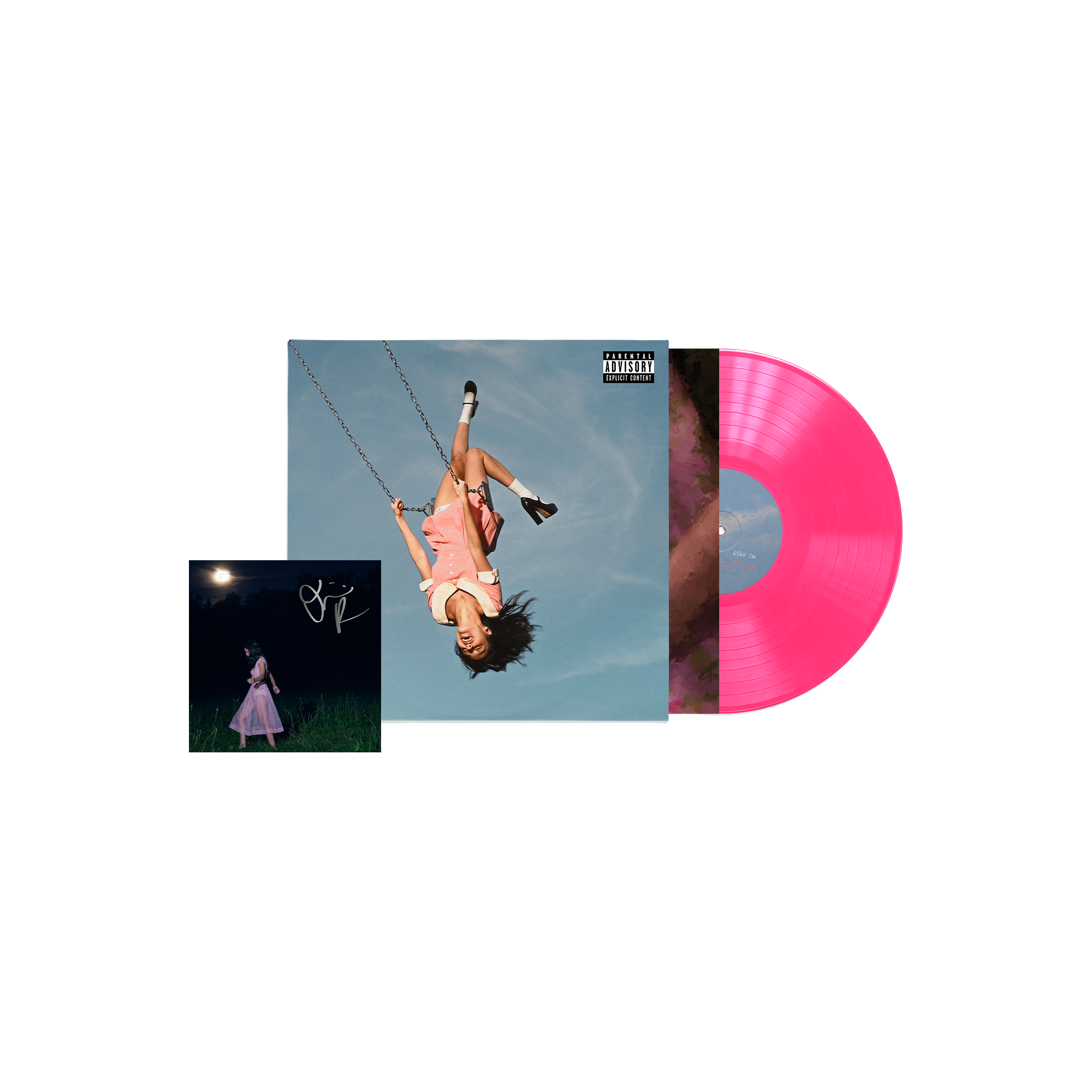 Olivia Rodrigo you seem pretty sad for a girl so in love - exclusive 'sticky sweet' hot pink vinyl + signed art card exclusive 'sticky sweet' hot pink vinyl + signed art card 440757