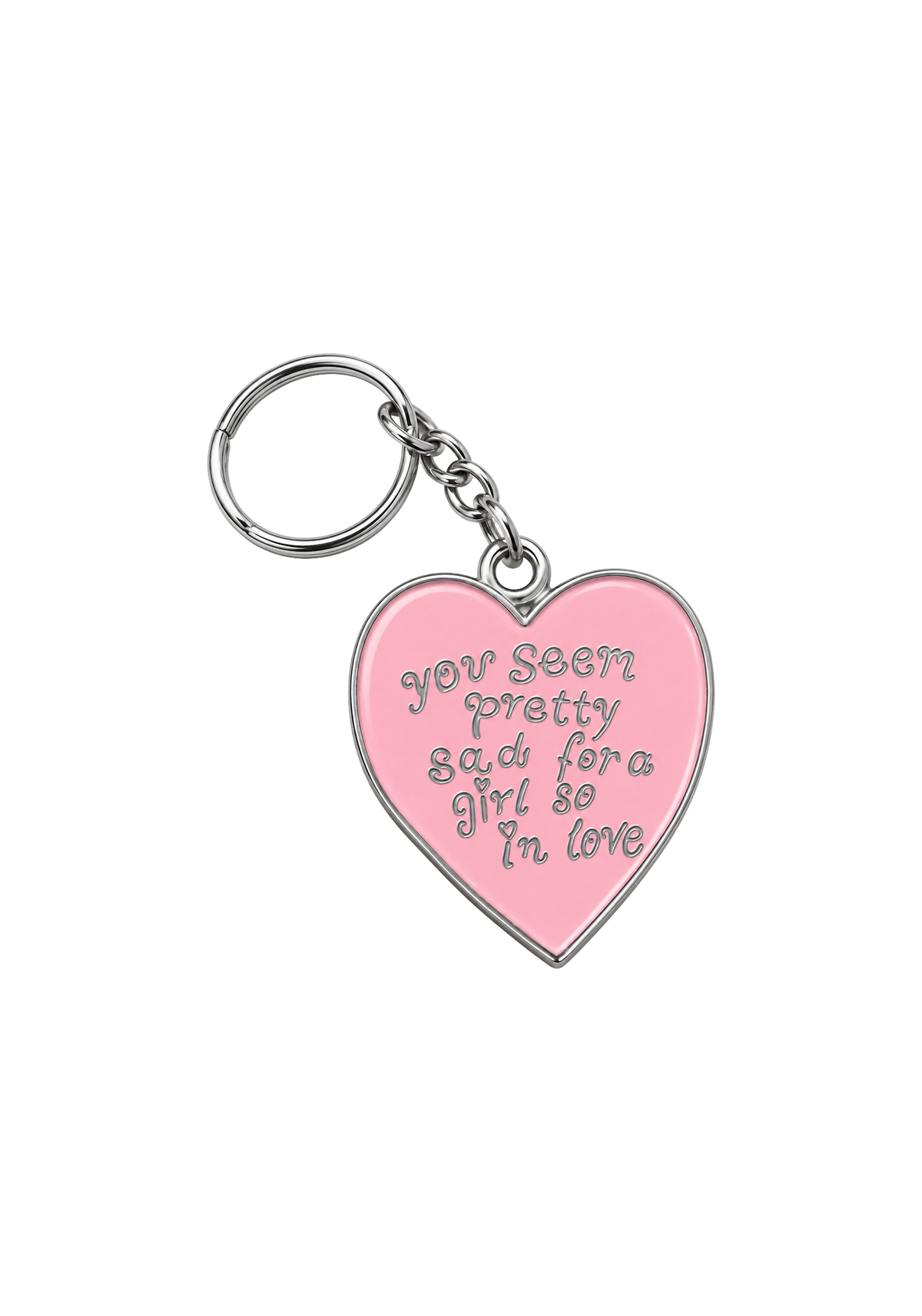 Olivia Rodrigo you seem pretty sad for a girl so in love keychain Schlüsselanhänger 459969