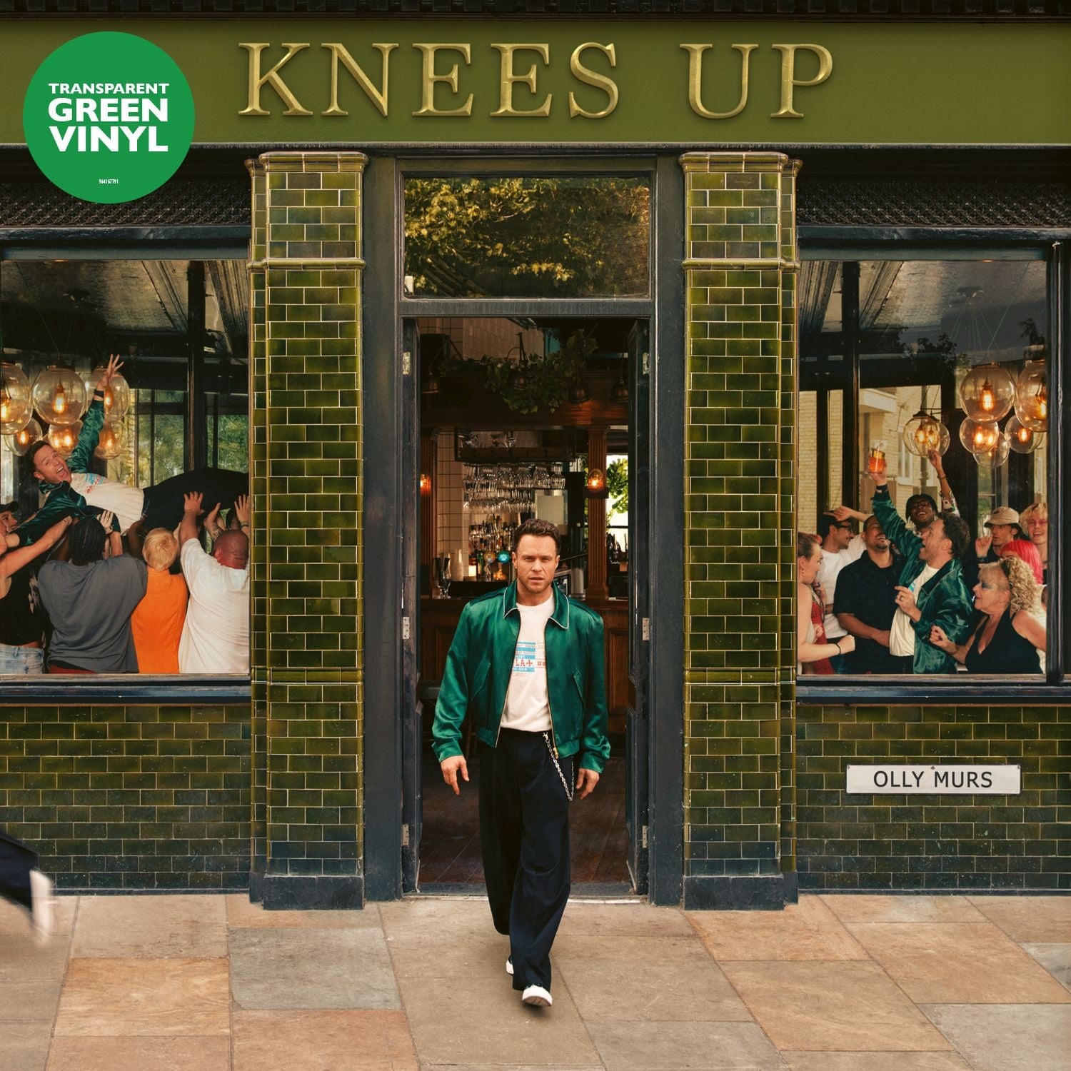 Olly Murs Knees Up Transparent Green LP 422434