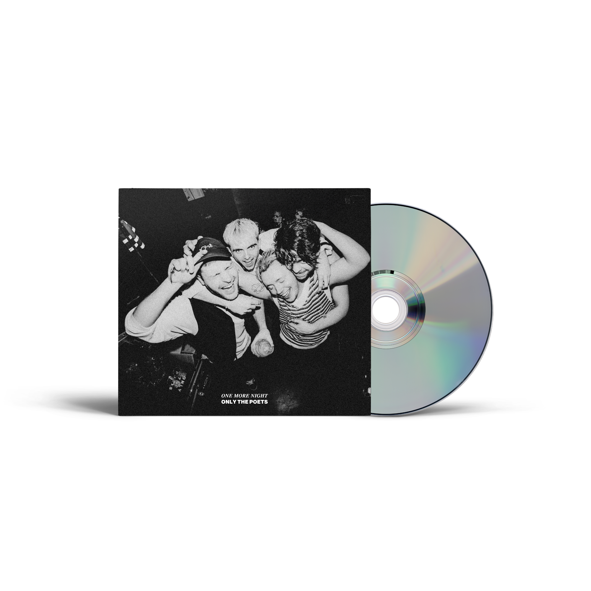 Only The Poets One More Night Alt Artwork CD + Signed Art Card 351925