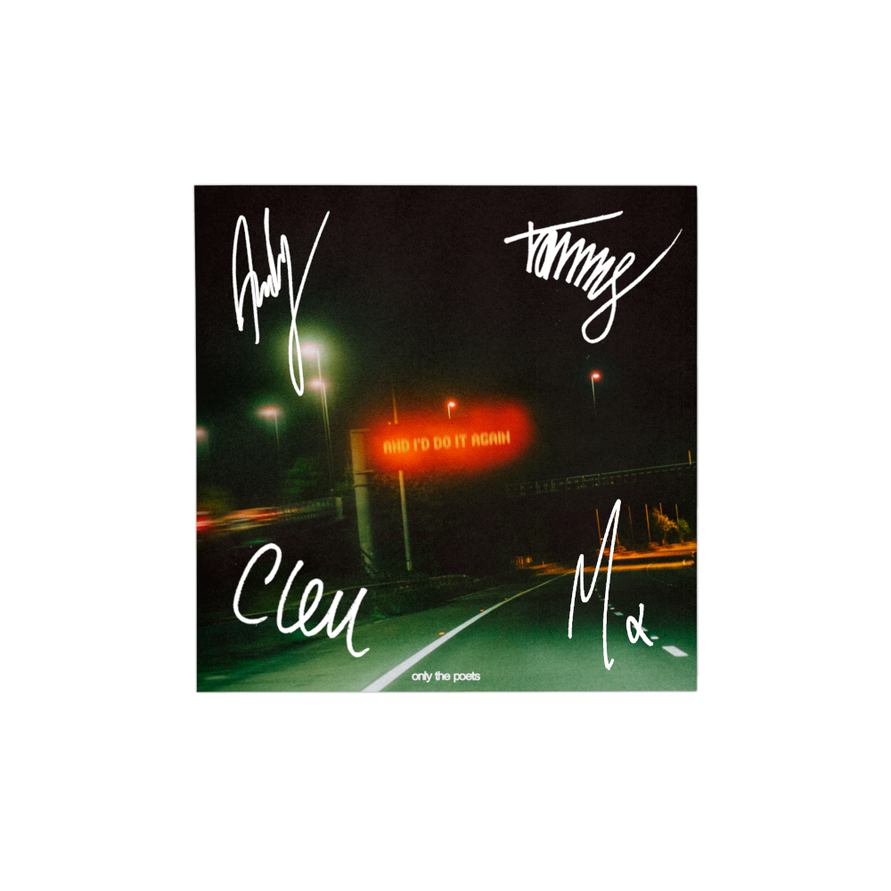 Only The Poets and i'd do it again Vinyl + Signed Artcard 419588
