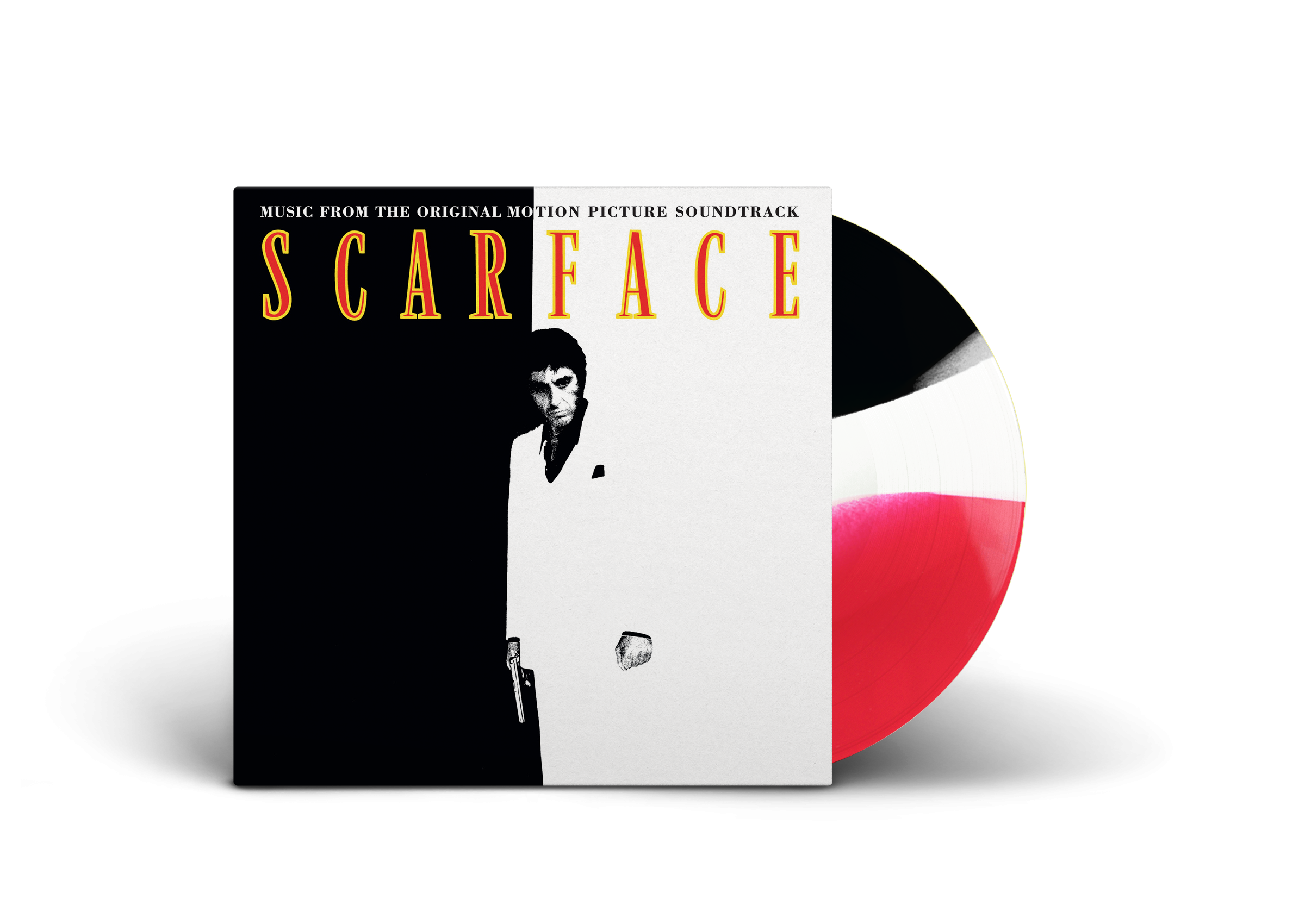 Original Soundtrack & Various Artists Scarface 1LP Red, White & Black Swirl 439765