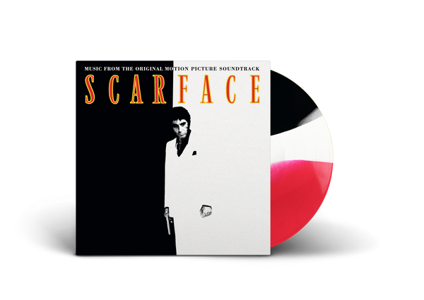 Original Soundtrack, Various Artists - Scarface (1LP Red, White & Black Swirl)