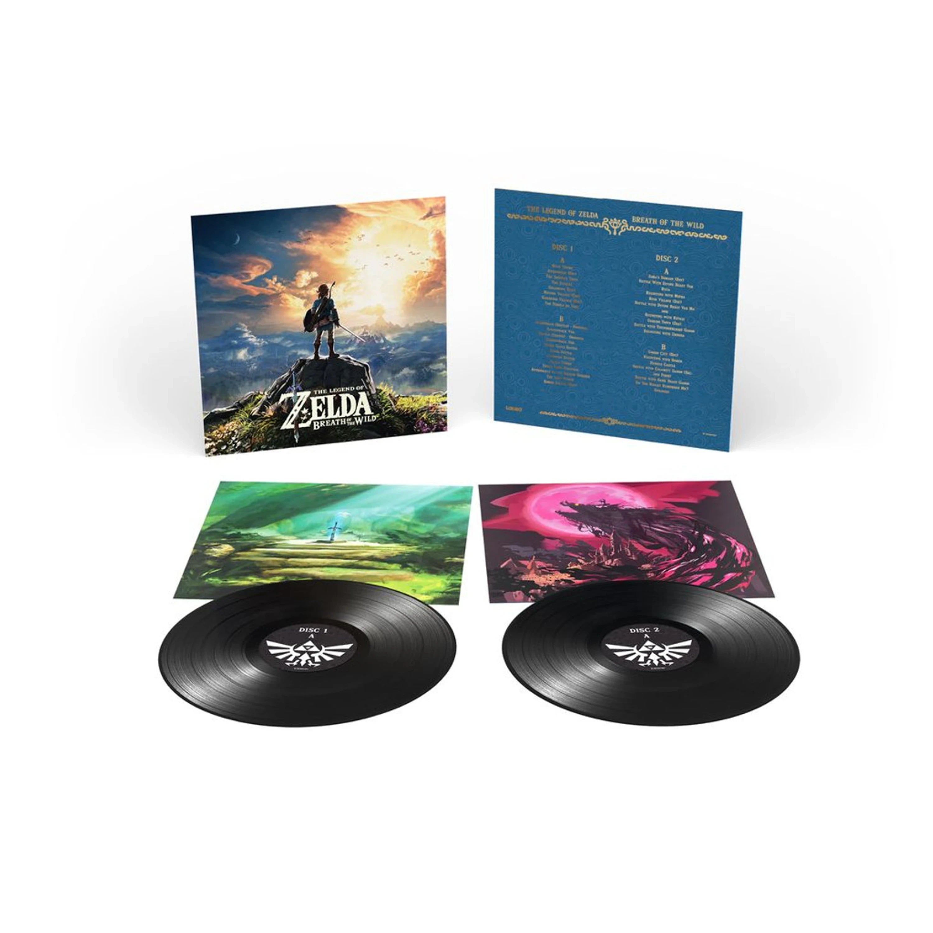 Original Soundtrack & Hajime Wakai The Legend of Zelda: Breath of the Wild (Original Soundtrack) Black Heavyweight Vinyl 2LP 440517