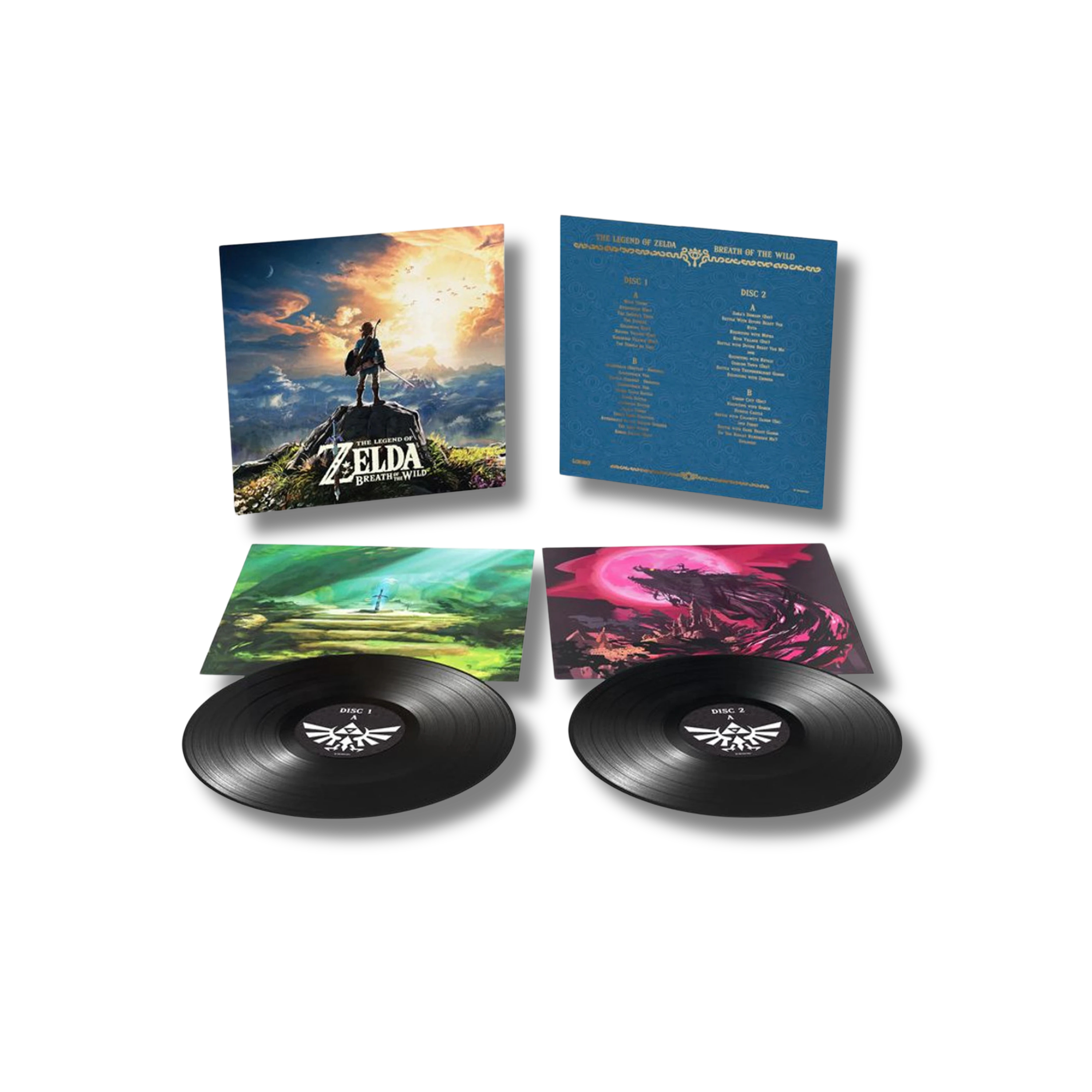 Original Soundtrack & Hajime Wakai The Legend of Zelda: Breath of the Wild (Original Soundtrack) Black Heavyweight Vinyl 2LP 451298