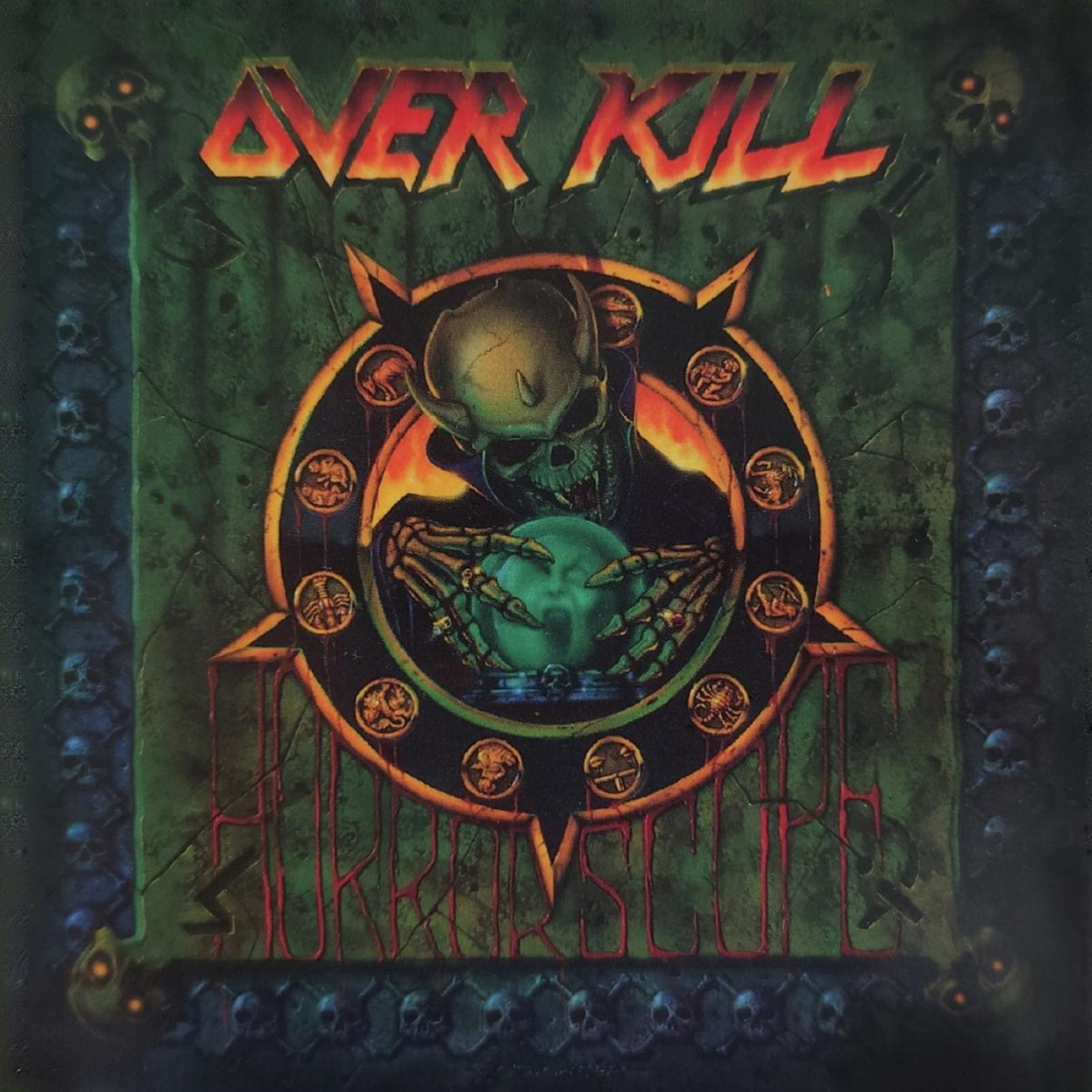 Overkill Horrorscope (Blue Marbled Vinyl) Blue Marbled Vinyl LP 430026
