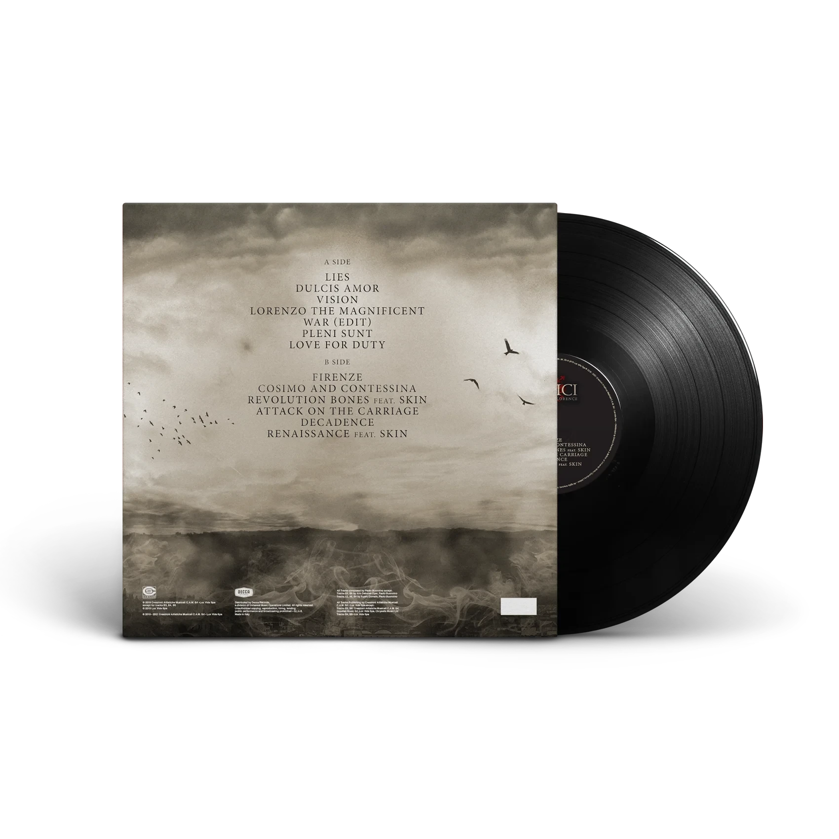 Paolo Buonvino Medici - Masters Of Florence LP 402224