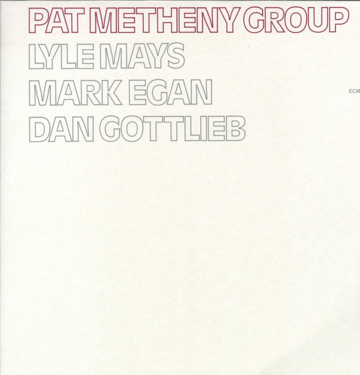 Pat Metheny Group Pat Metheny Group Vinyl 428460