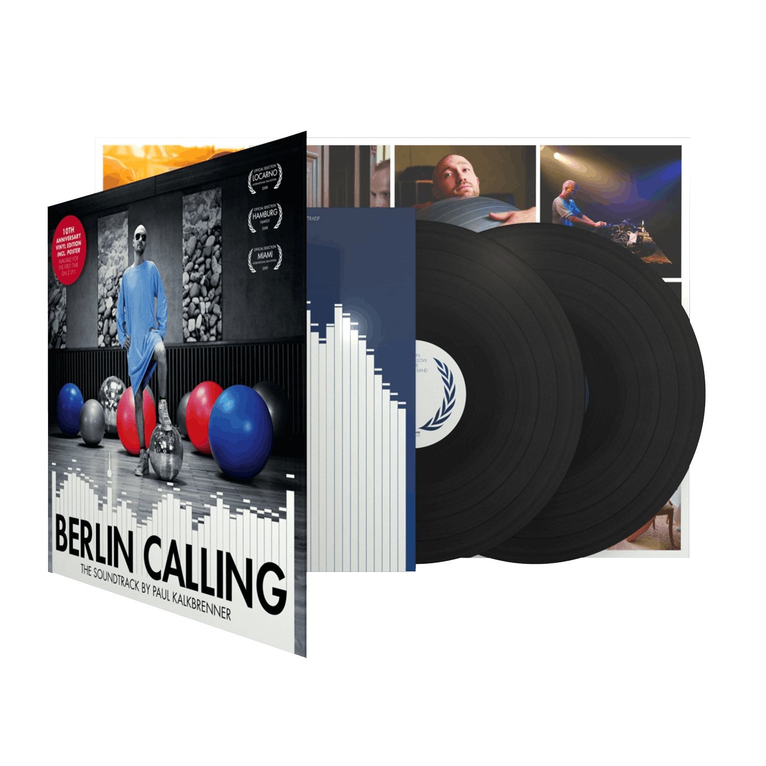Paul Kalkbrenner Berlin Calling Black Vinyl 2LP - 180g, Gatefold + Poster 435471