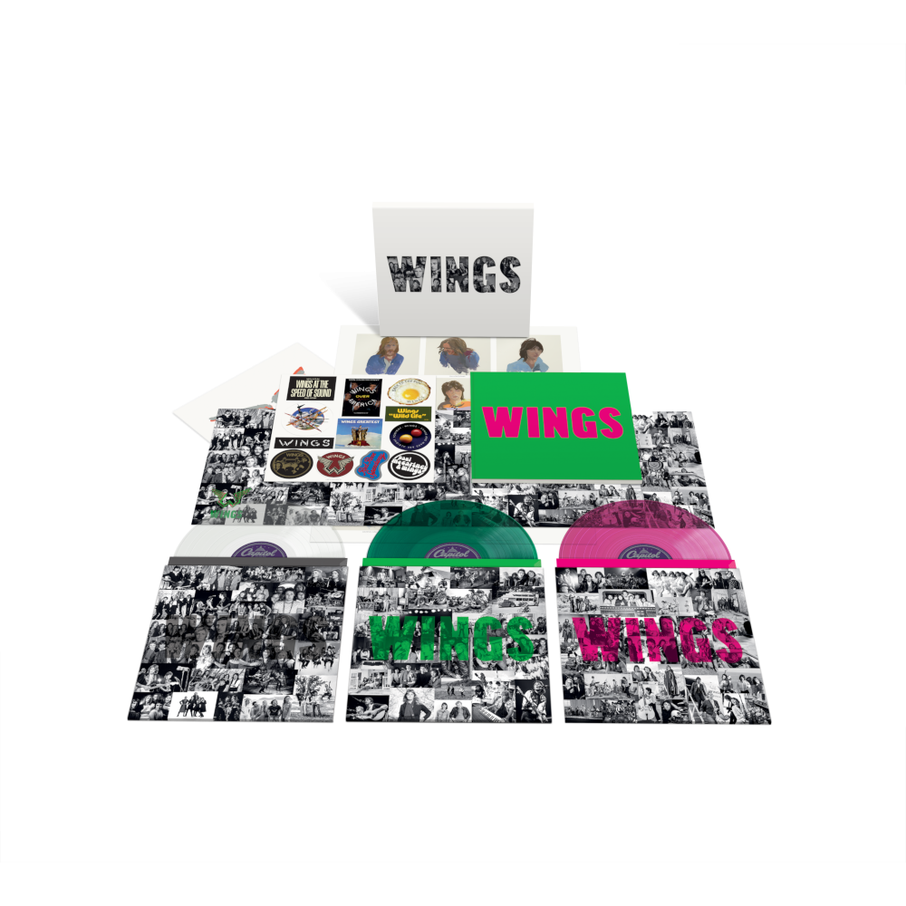 Paul McCartney and Wings WINGS 3LP Limited Edition Colour Collection 420752