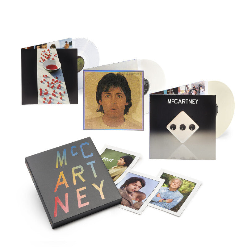 Paul McCartney McCartney I / II / III Limited Edtion Colour 3LP Box Set 151496
