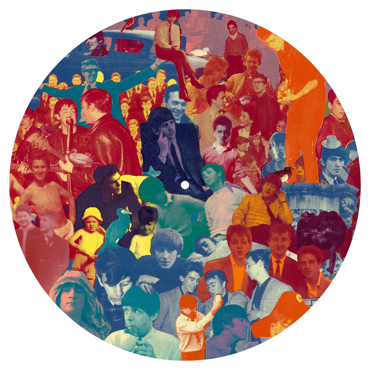 Paul McCartney The Boys of Dungeon Lane Collage Slipmat Slipmat 463701