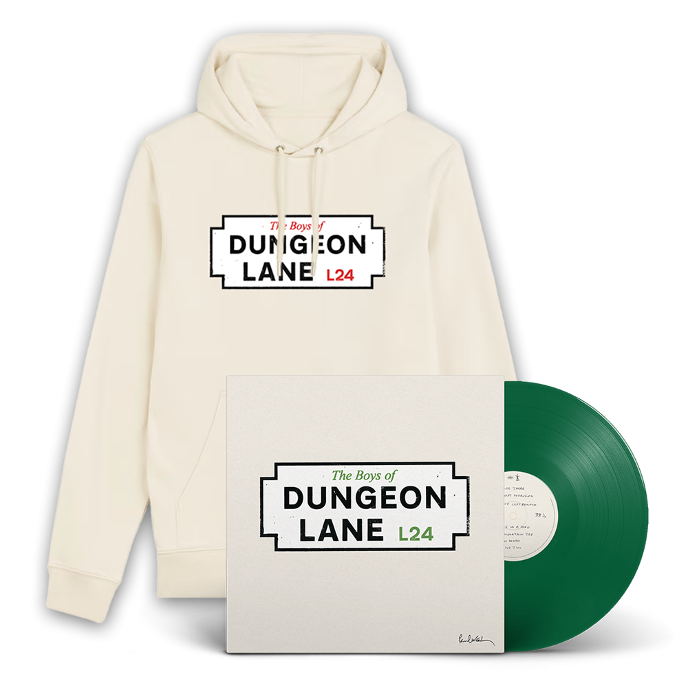 Paul McCartney The Boys of Dungeon Lane  Green LP + Lyric Card + Hoodie Bundle 440113