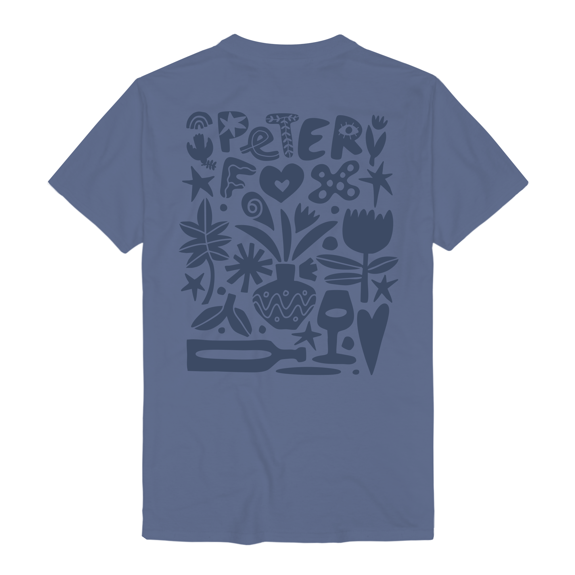 Peter Fox Dolce Vita Blue T-Shirt 415066