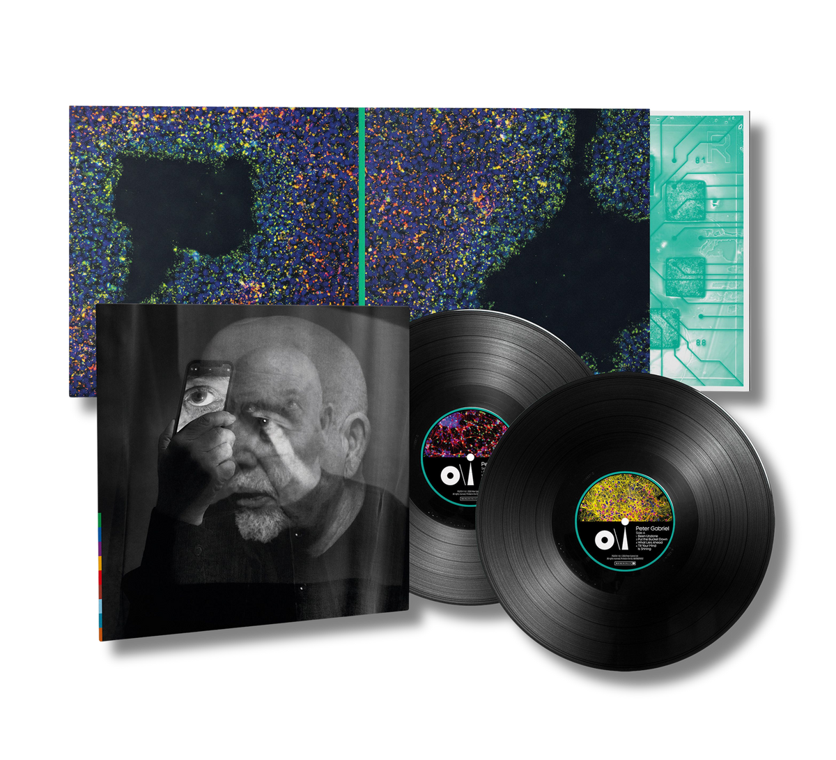 Peter Gabriel o\i (Bright-Side Mixes) Black Vinyl 2LP - Gatefold, Booklet & Obi Strip 461689