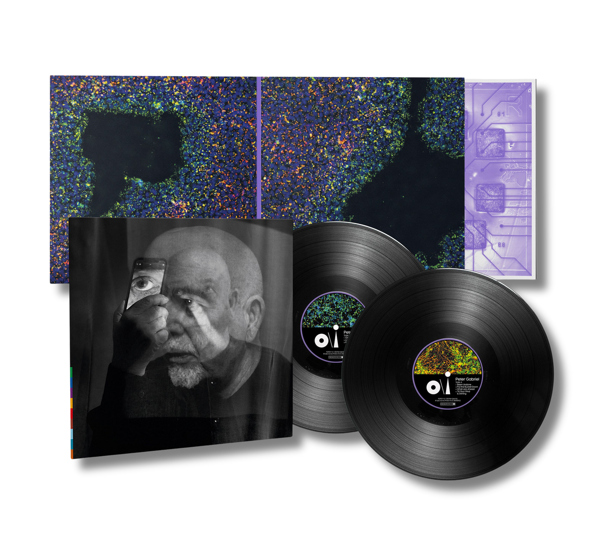 Peter Gabriel o\i (Dark-Side Mixes) Black Vinyl 2LP - Gatefold, 180g, Booklet & Obi Strip 461705