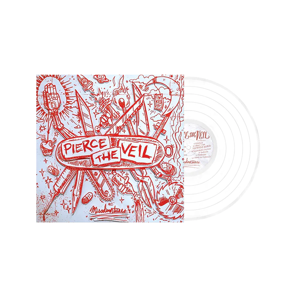 Pierce The Veil Misadventures (10th Anniversary) 1LP White Vinyl 453825