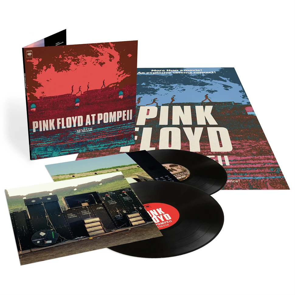 Pink Floyd Pink Floyd At Pompeii MCMLXXII Black Vinyl Deluxe 2LP + Poster 424424