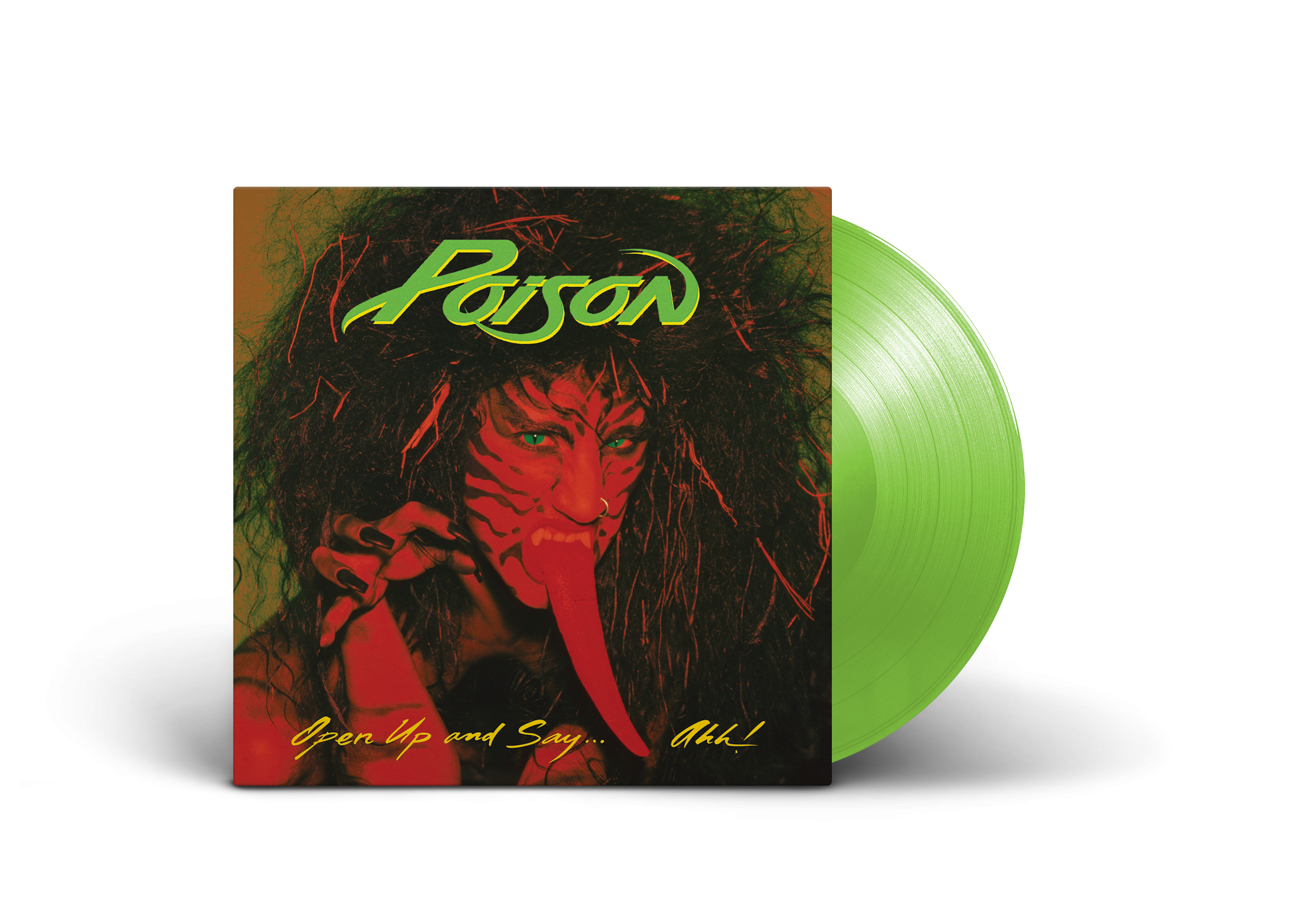 Poison Open Up And Say Ahhh 1LP Neon Green 443113