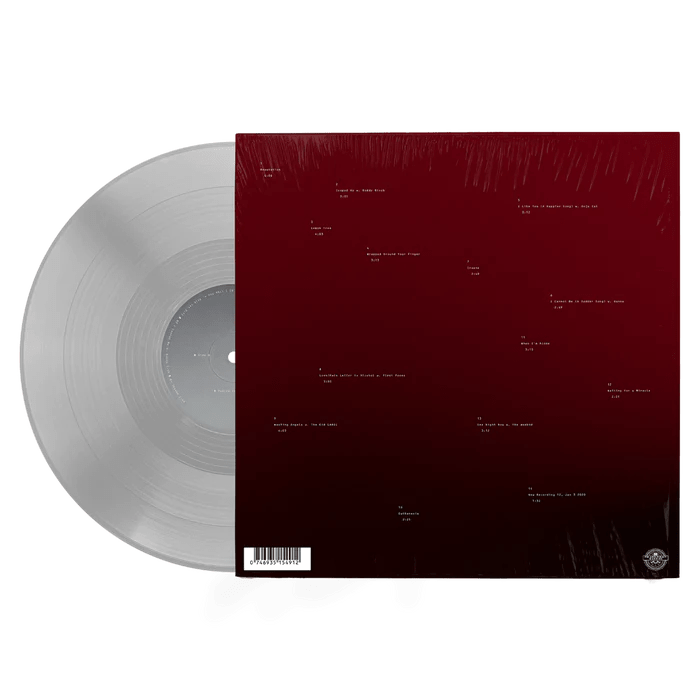 Post Malone Twelve Carat Toothache Exclusive Opaque Silver Vinyl 2LP 153015