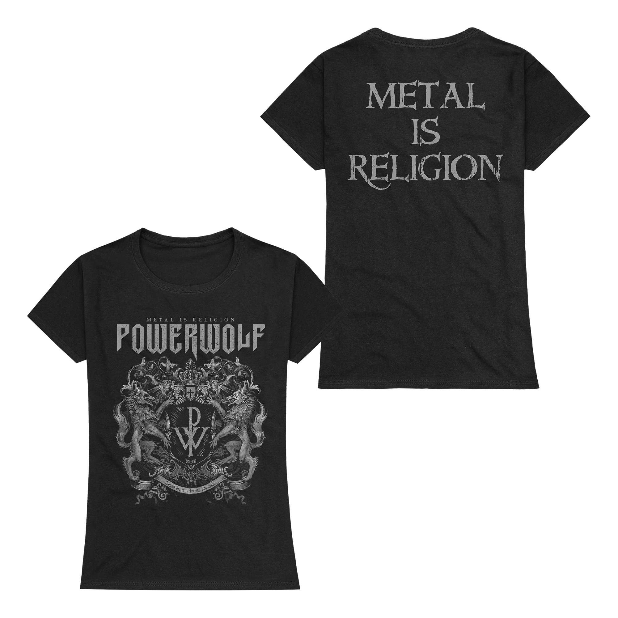 Powerwolf Crest  Girlie Shirt 276488