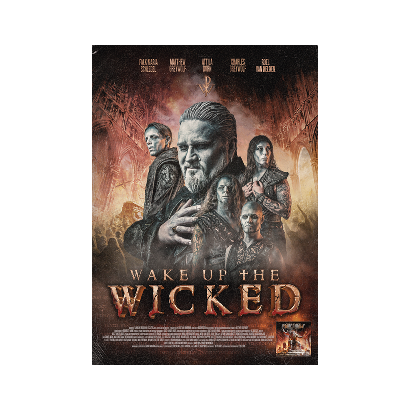 Powerwolf Wake Up The Wicked 1-LP Gatefold (inkl. Poster) + T-Shirt 354245