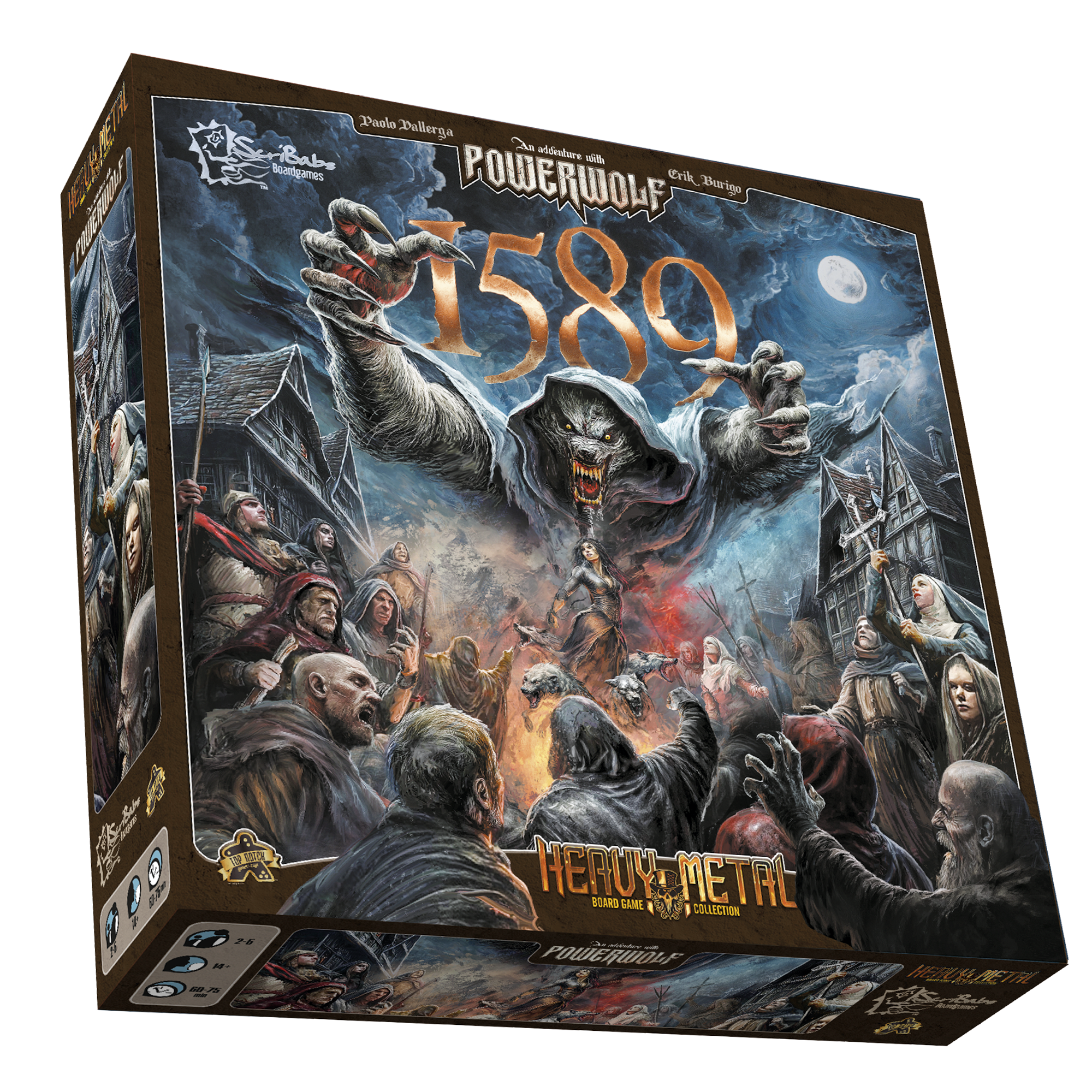 Powerwolf 1589 Brettspiel 421488