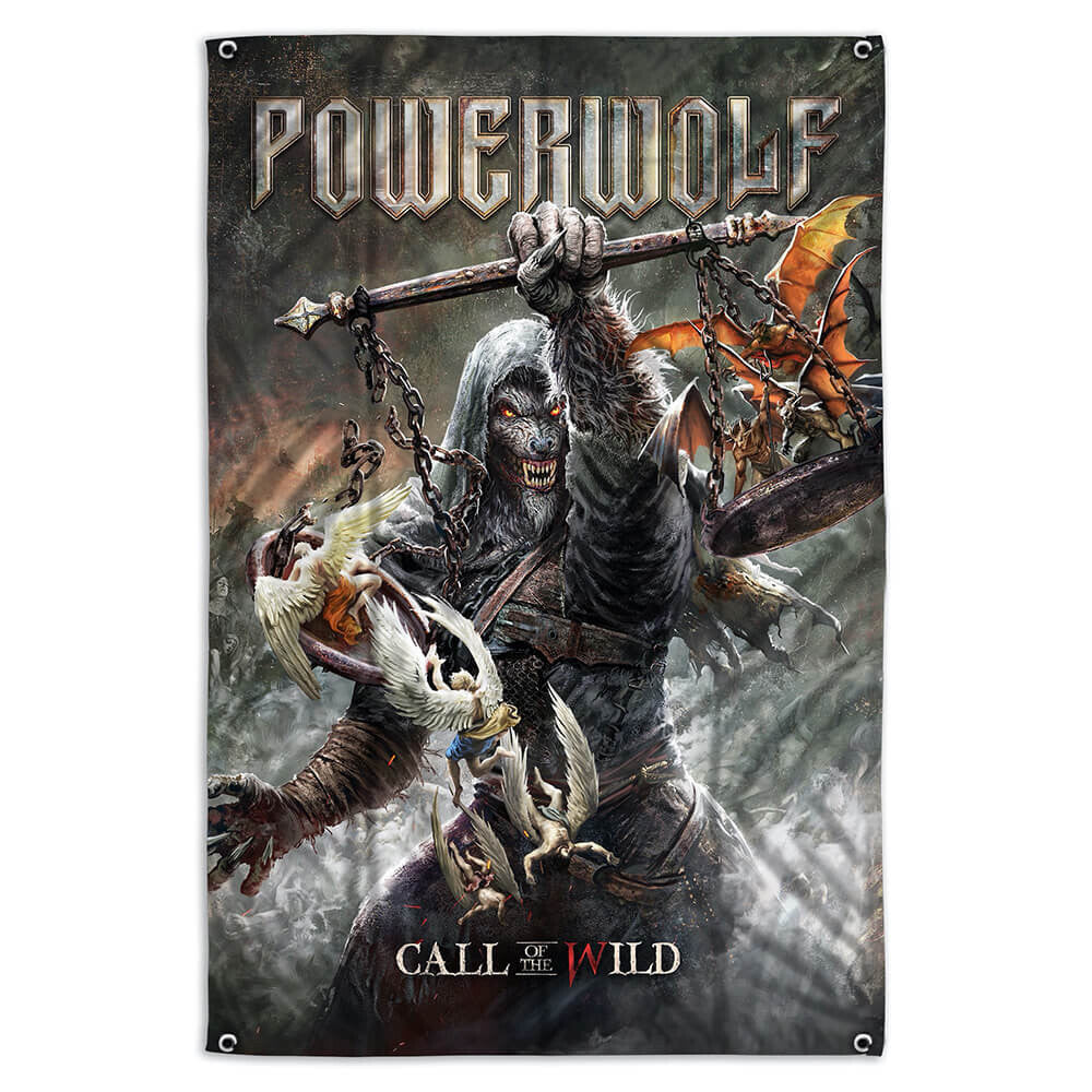 Powerwolf Call Of The Wild Flagge 57395