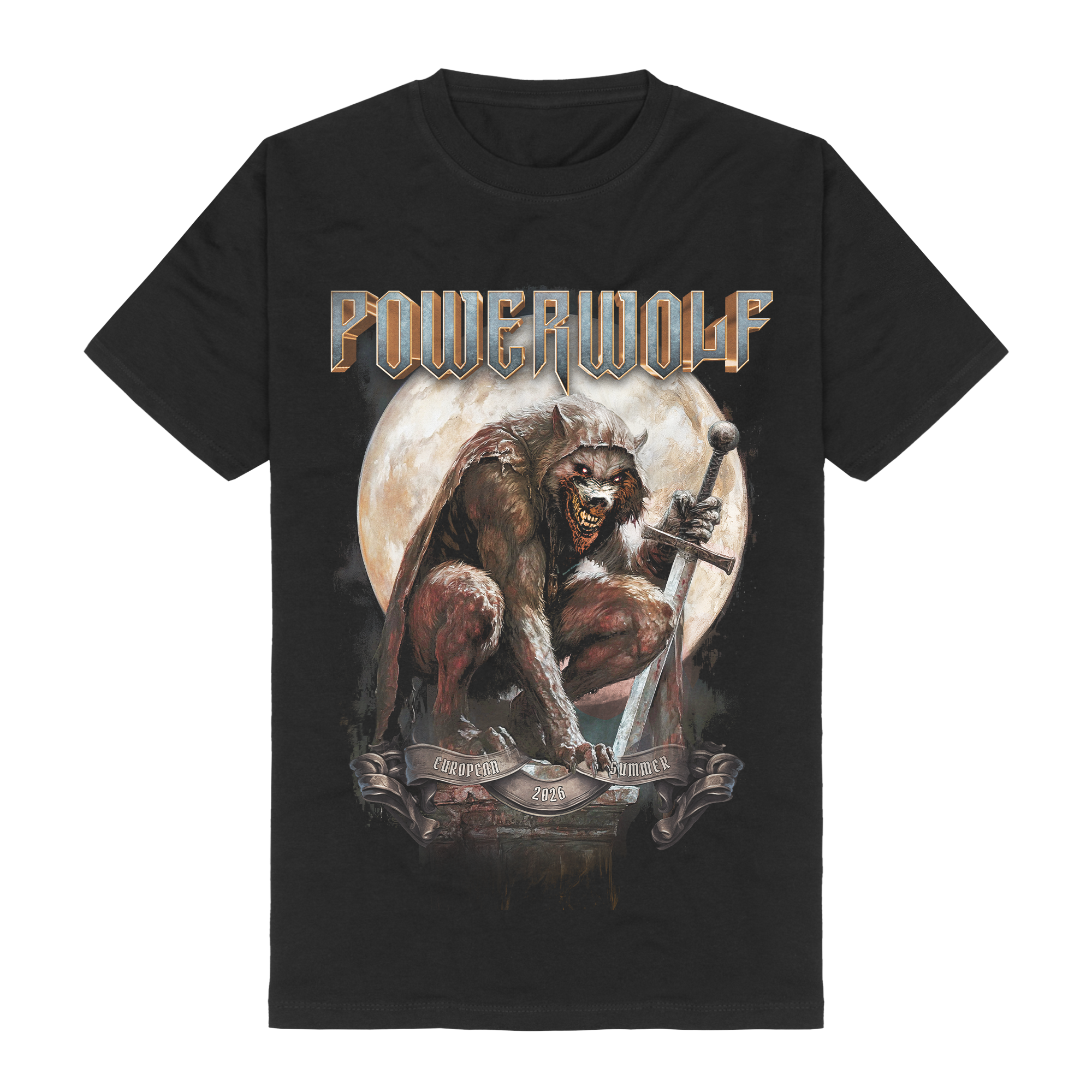 Powerwolf European Summer 2026 T-Shirt 446998