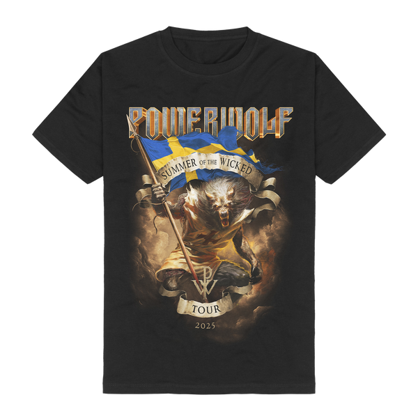 Powerwolf - Sweden 2025 (T-Shirt)