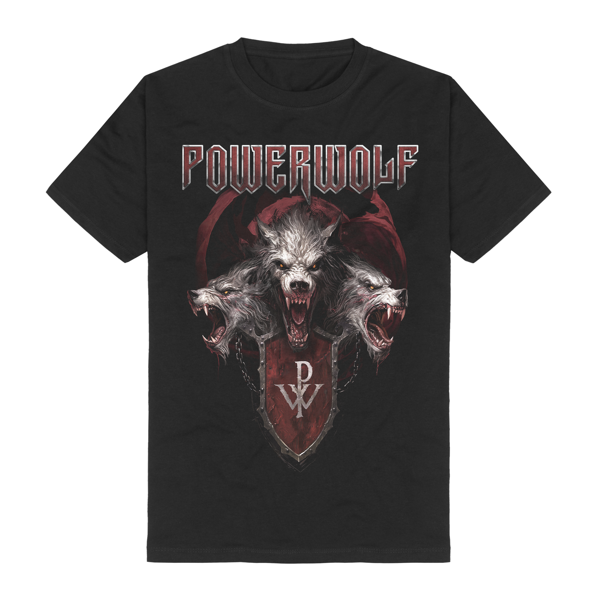 Powerwolf Triple Wolf T-Shirt 373052