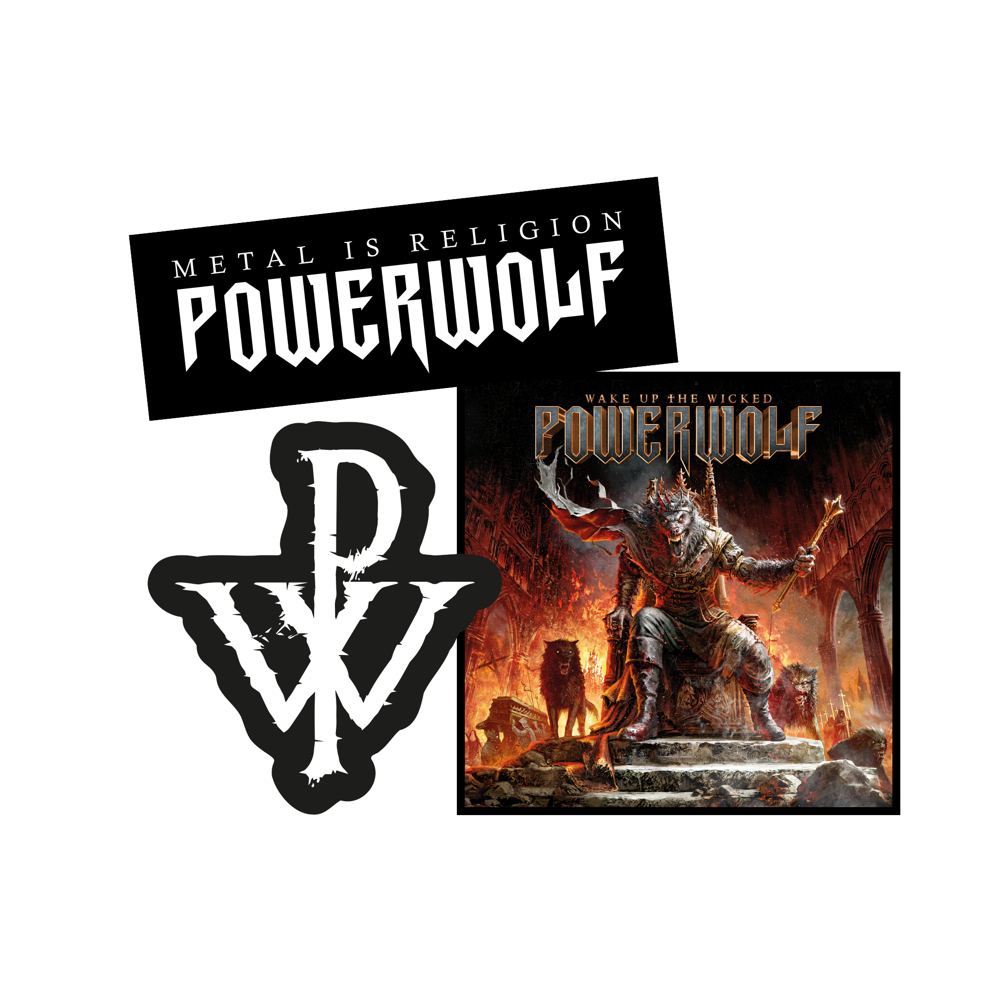 Powerwolf Wake Up The Wicked Patch-Set 362326