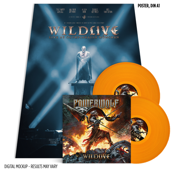 Powerwolf - Wildlive (Live at Olympiahalle) (2LP exclusive coloured Vinyl )