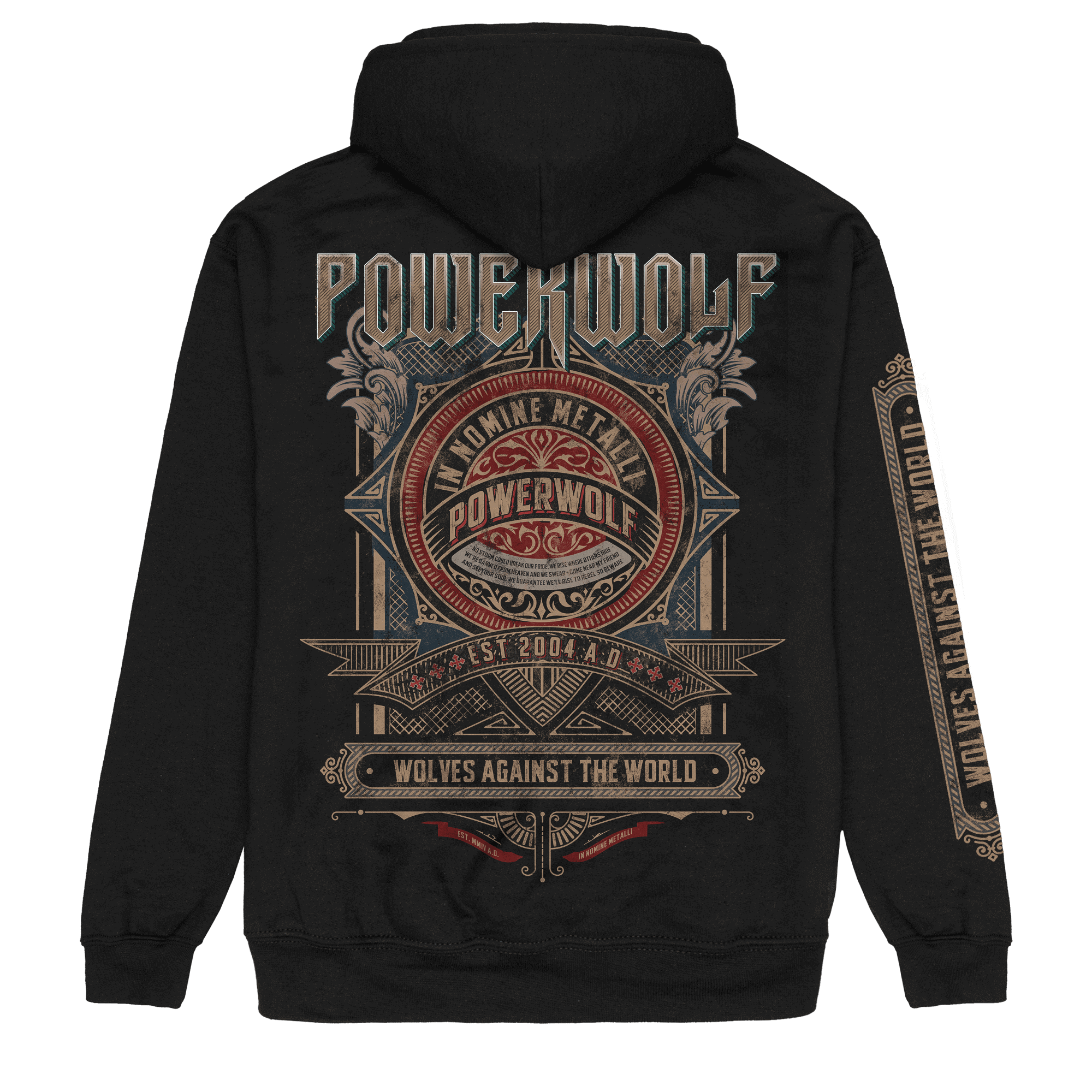 Powerwolf Wolves Against The World Kapuzenjacke 432731