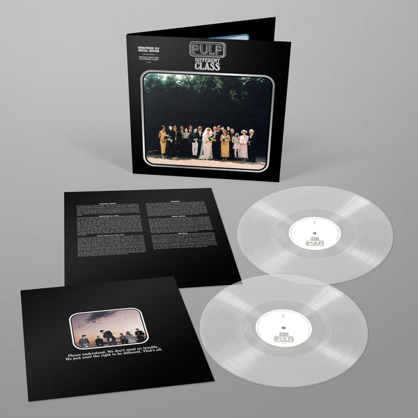 Pulp - Different Class (2LP Ultra Clear Vinyl)
